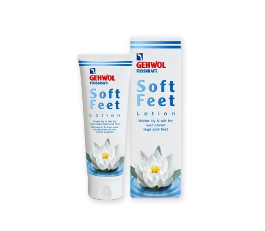 Лосион за крака с водна лилия и коприна Gehwol Fusskraft Soft Feet